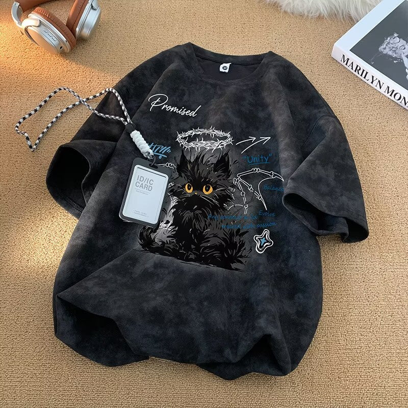 Mens Tie-Dye Cotton T-Shirt