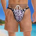 Men's Print Loose Beach Pants