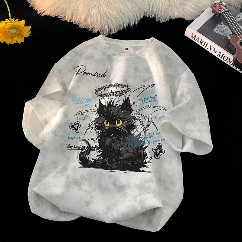 Mens Tie-Dye Cotton T-Shirt