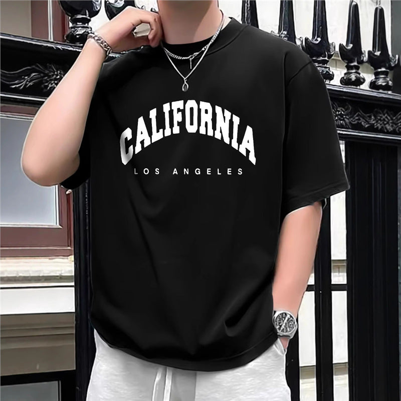 Men's Casual Loose Short-Sleeved Top