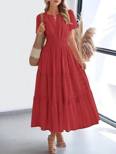 Short-Sleeve Spring/Summer  Dress
