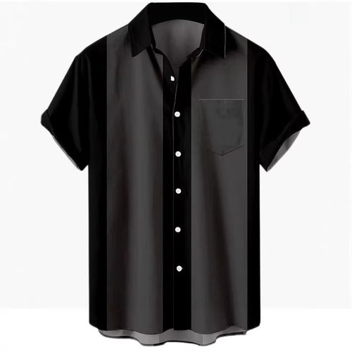 2026 Ice Silk Breathable Men's Short-Sleeved Shirt, Light Business Casual, Versatile, Loose Fit, Slimming Shirt, Available in Multiple Colors