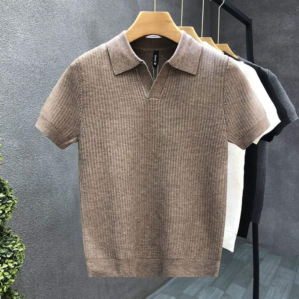 Knitwear Cool Slim Fit Anti-Wrinkle T-Shirt