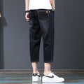 Summer short denim pants for men