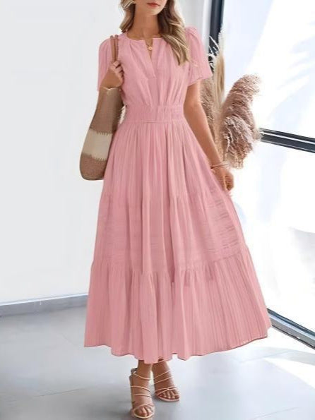 Short-Sleeve Spring/Summer  Dress
