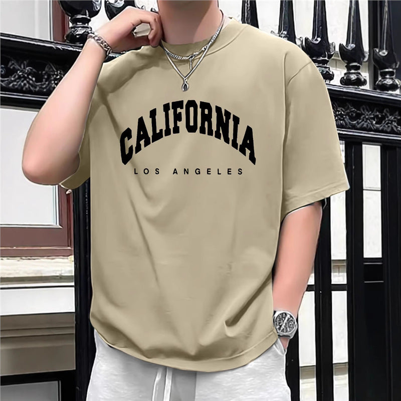 Men's Casual Loose Short-Sleeved Top