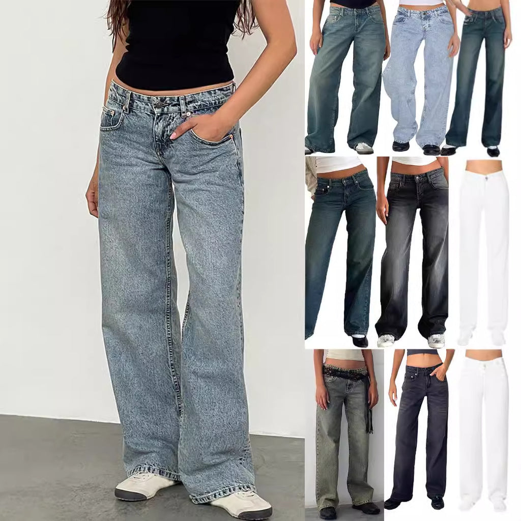Blue high waist jeans | Sizhub