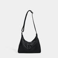 Maillard coffee-brown black hand shoulder bag