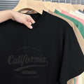 Heavyweight Cotton T-Shirt Men's Short Sleeve Loose Crewneck