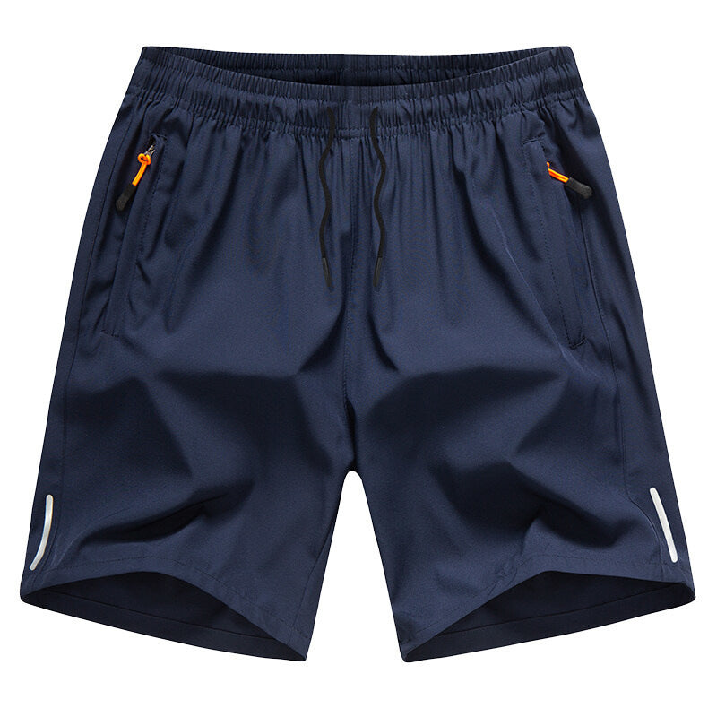 Men's Summer Ice Silk Sports Quick-Dry Loose-Fit Shorts