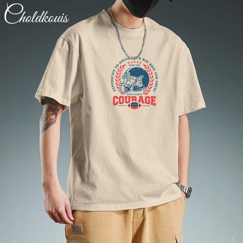 Pure Cotton Slim-Fit Print T-Shirt