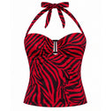 Women's Halter Neck Backless Sleeveless Top