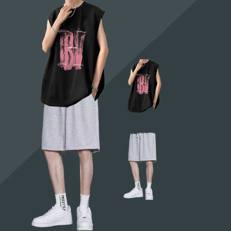 Summer Casual 2 piece Set for Men