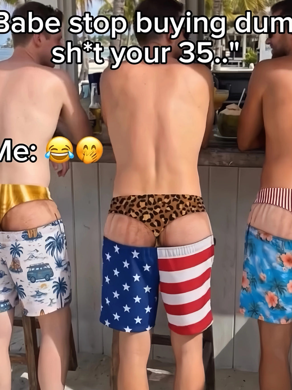 Men's beach shorts