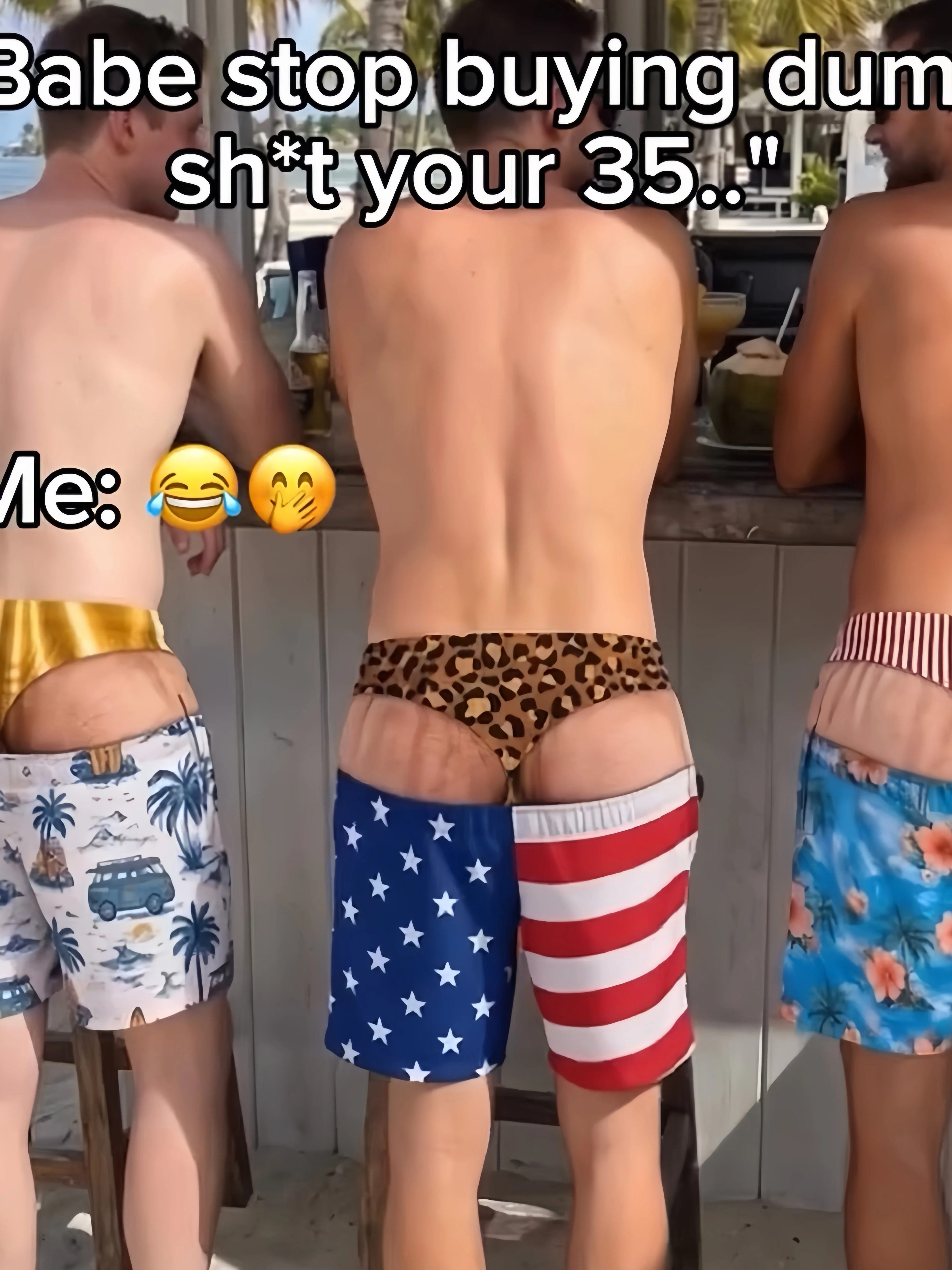 Men's beach shorts
