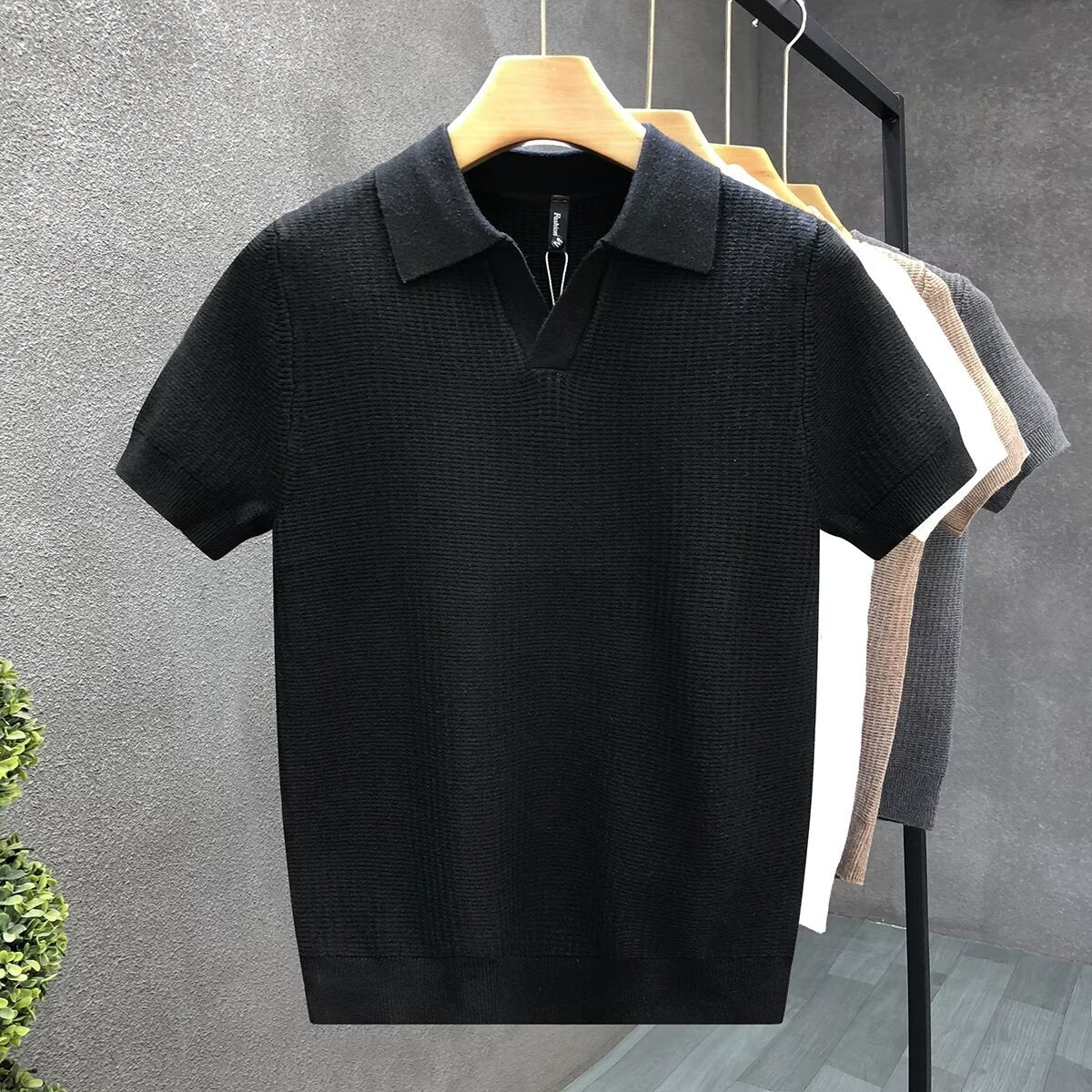 Knitwear Cool Slim Fit Anti-Wrinkle T-Shirt