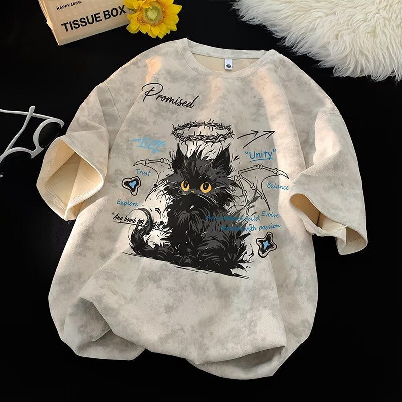 Mens Tie-Dye Cotton T-Shirt