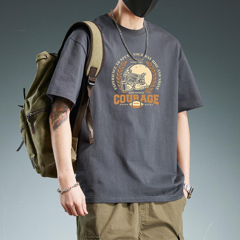 Pure Cotton Slim-Fit Print T-Shirt