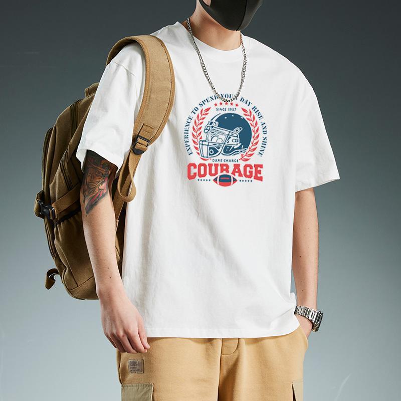 Pure Cotton Slim-Fit Print T-Shirt