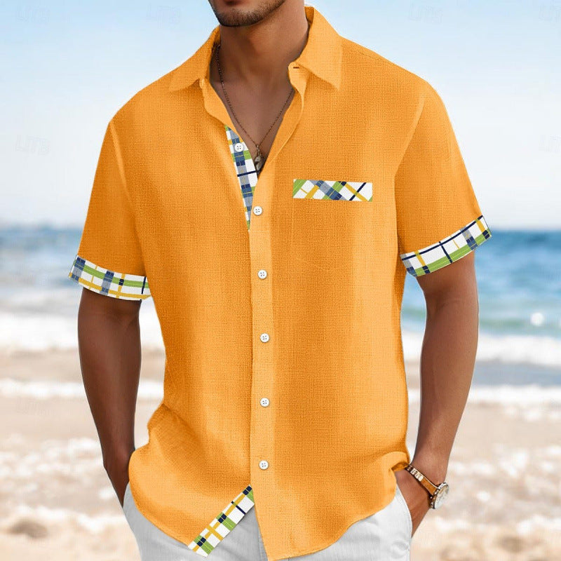 Summer Men Hawaiian Shirt 3D Digital Print