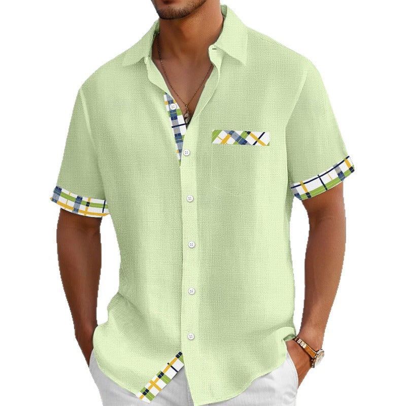 Summer Men Hawaiian Shirt 3D Digital Print