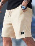 Men's Pineapple Print Corduroy Shorts Loose Fit Casual Wear