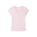 Modal Silk T-Shirt for Women Slim Fit Short Sleeve