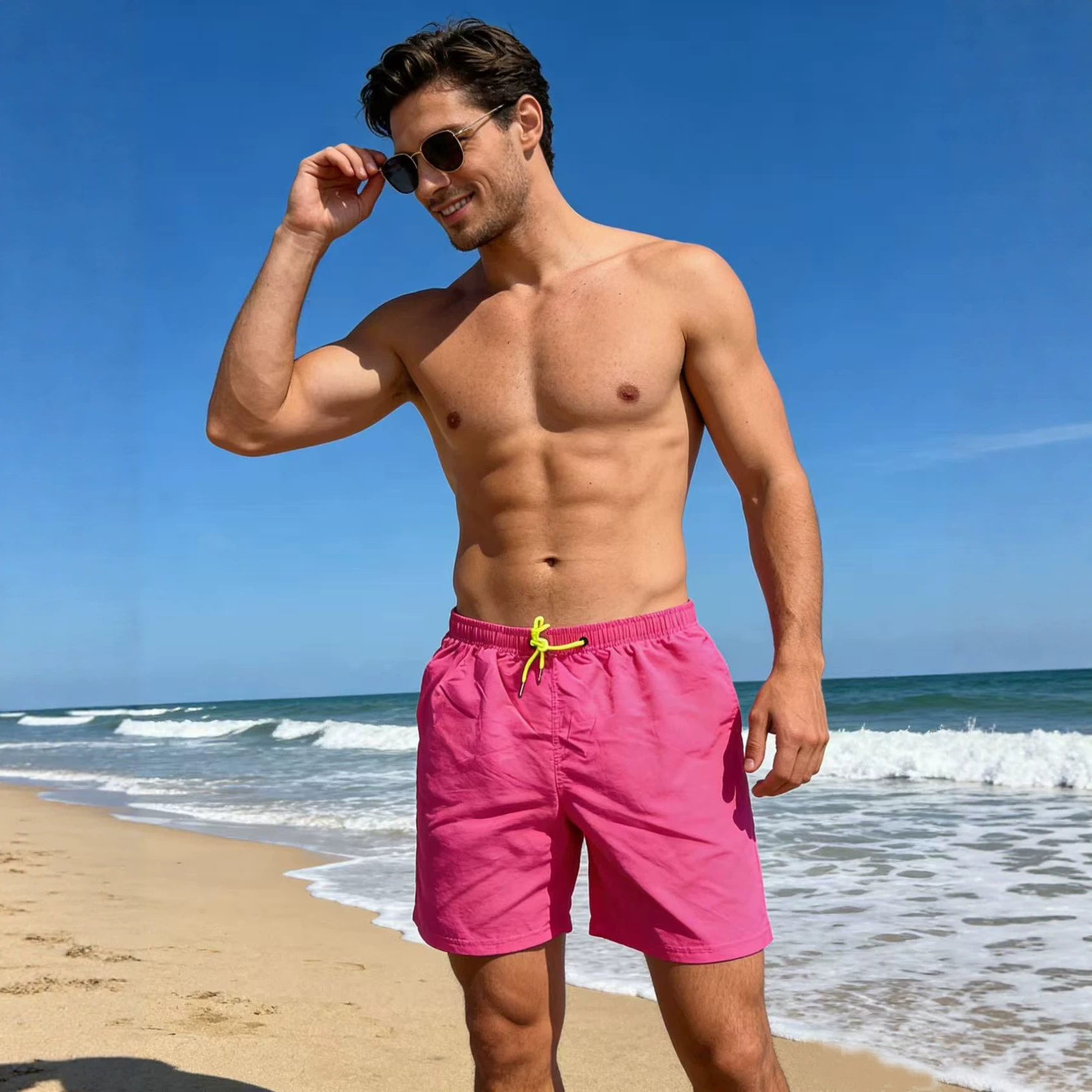 Men Summer Casual Shorts Quick Dry