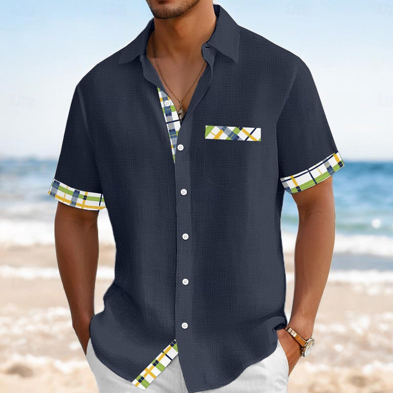 Summer Men Hawaiian Shirt 3D Digital Print