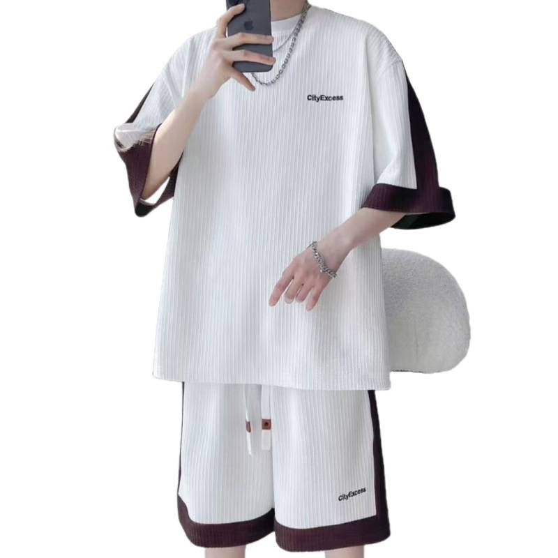 Men's Short Sleeve T-Shirt and Shorts Set