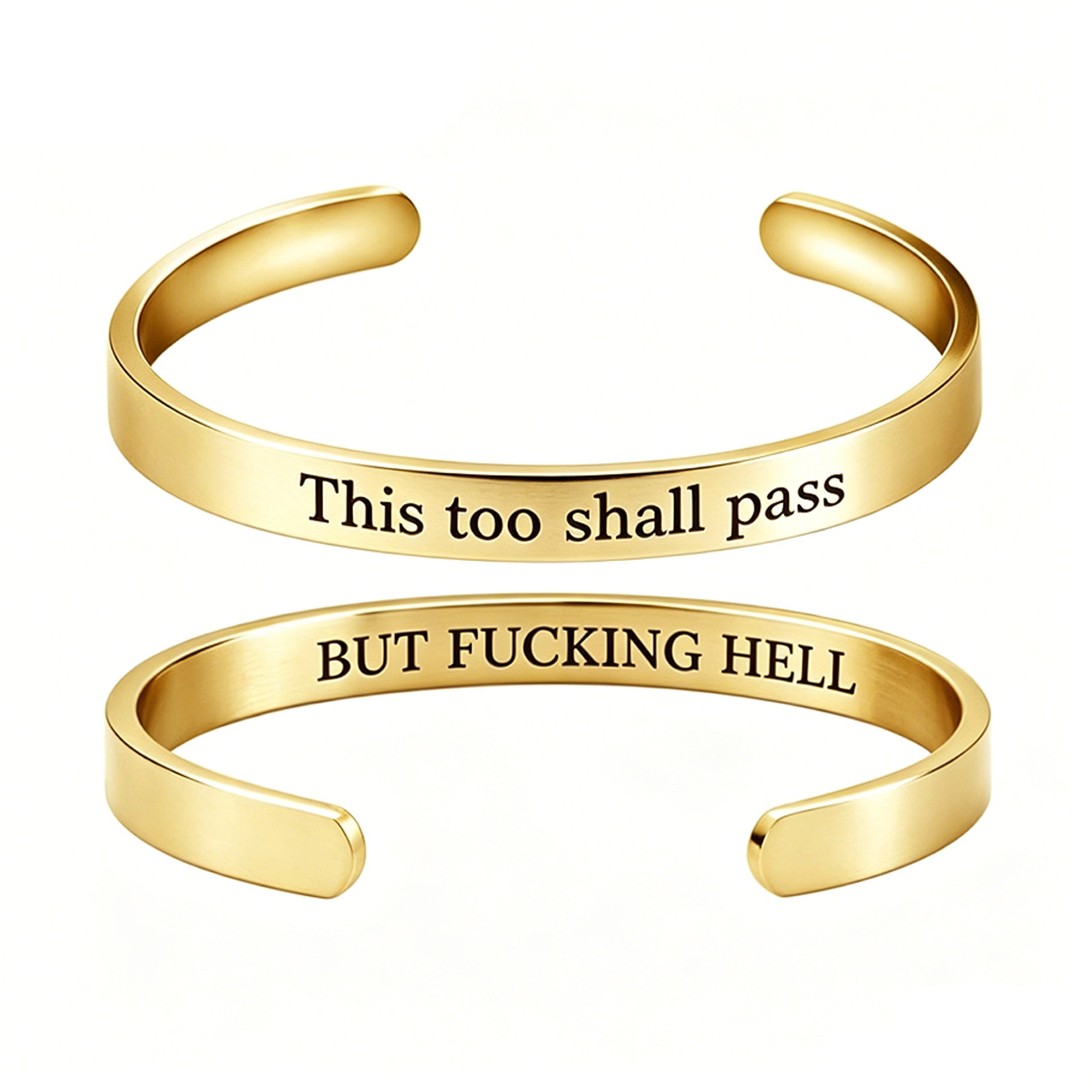 Adjustable C-Shape Stainless Steel Bracelet| Sizhub