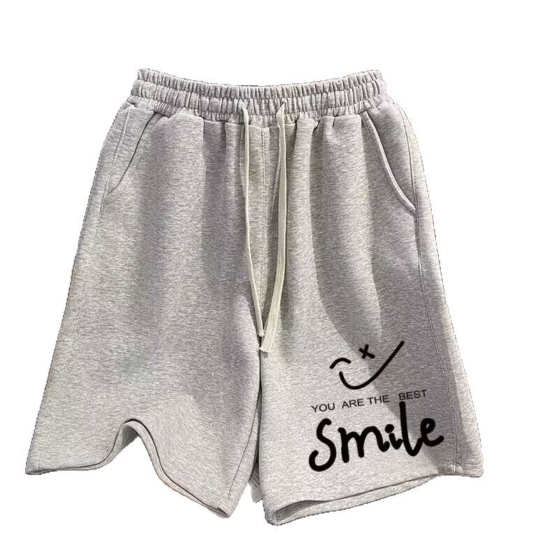 Plus Size Men Summer Trendy Printed Loose Fit