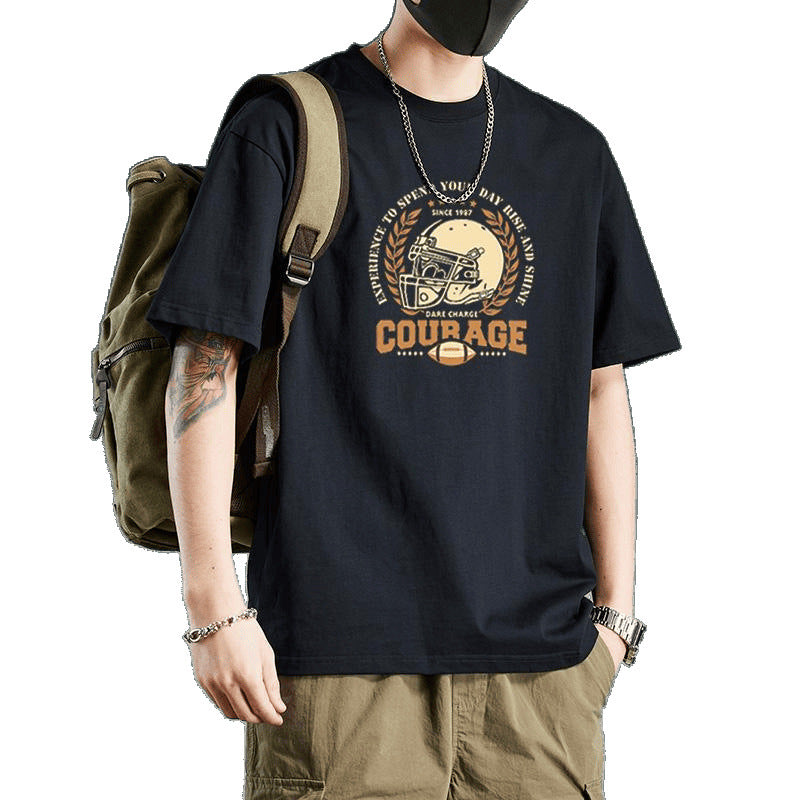 Pure Cotton Slim-Fit Print T-Shirt