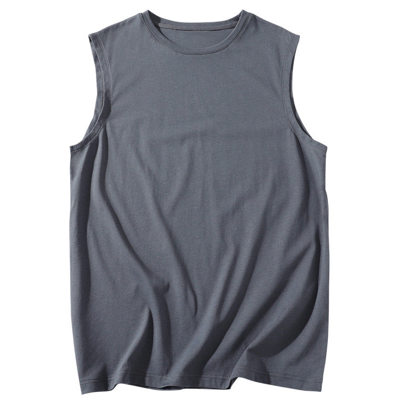 Men's Sleeveless Cotton Vest Loose Fit