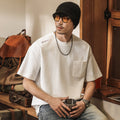 Heavyweight Slub Cotton Short Sleeve T-Shirt