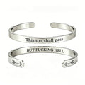 Adjustable C-Shape Stainless Steel Bracelet| Sizhub