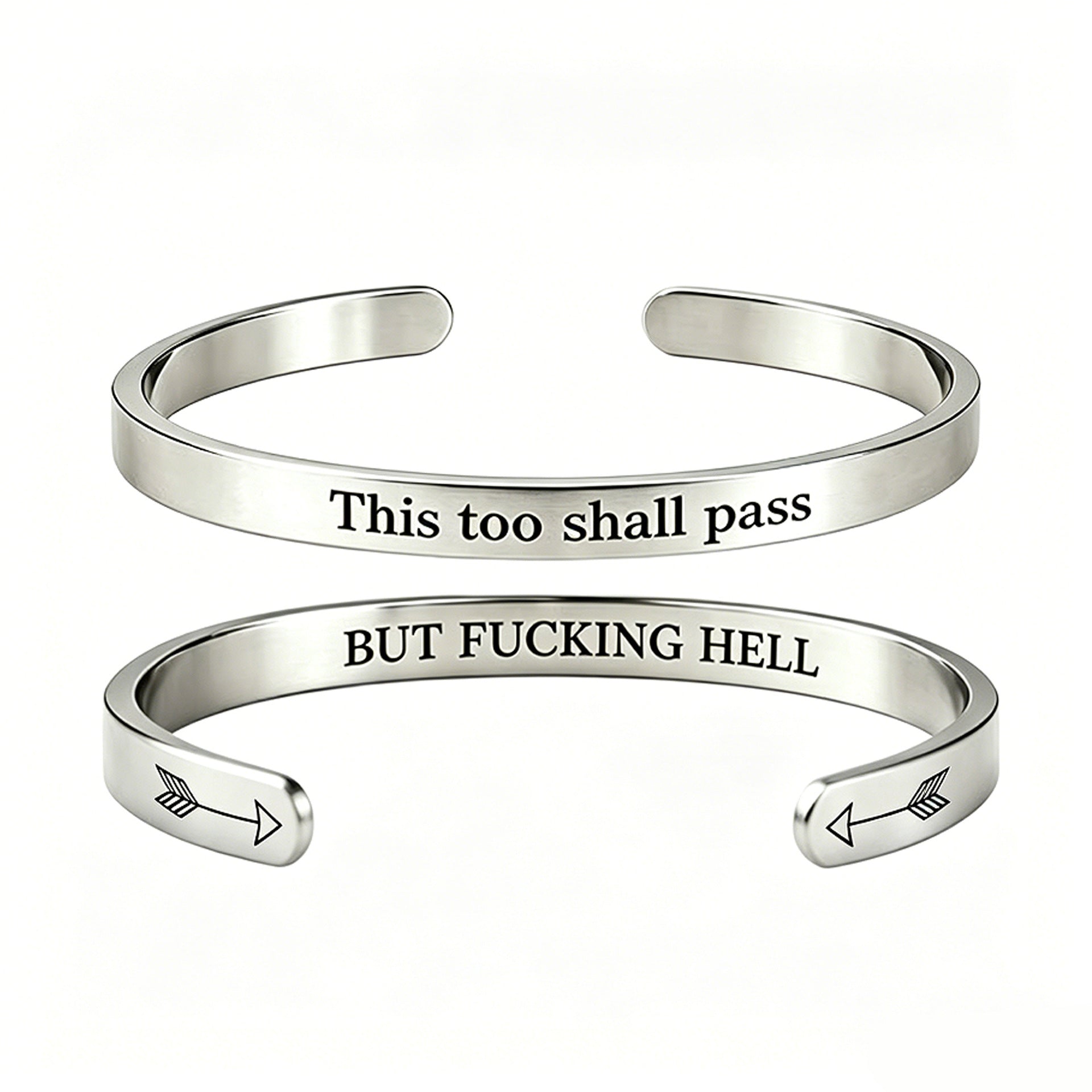 Adjustable C-Shape Stainless Steel Bracelet| Sizhub