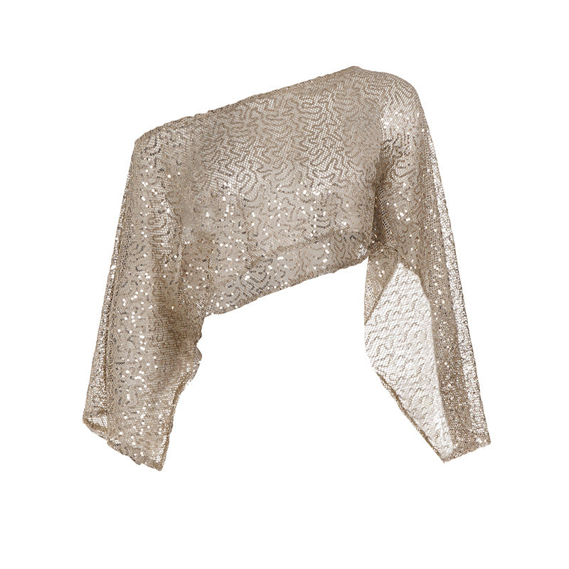Womens Patchwork Long Sleeve T-shirt