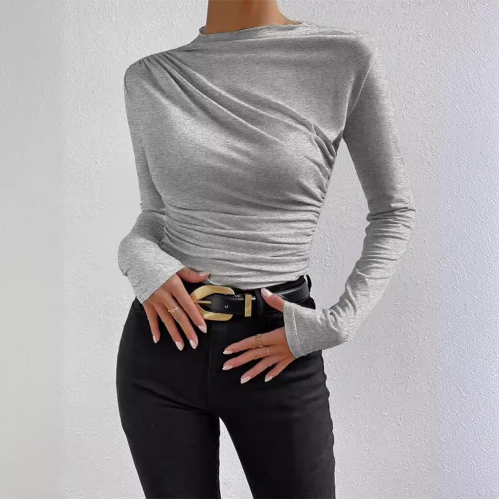 Womens Long Sleeve Slim Fit T-Shirt