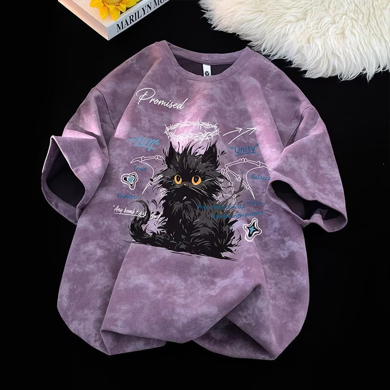 Mens Tie-Dye Cotton T-Shirt
