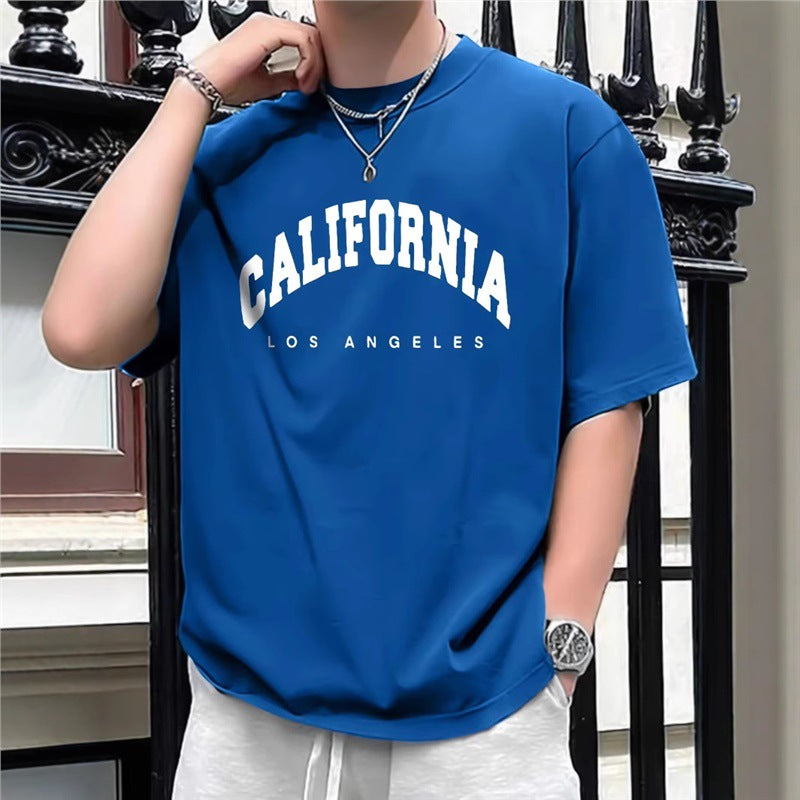Men's Casual Loose Short-Sleeved Top