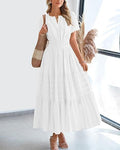 Short-Sleeve Spring/Summer  Dress