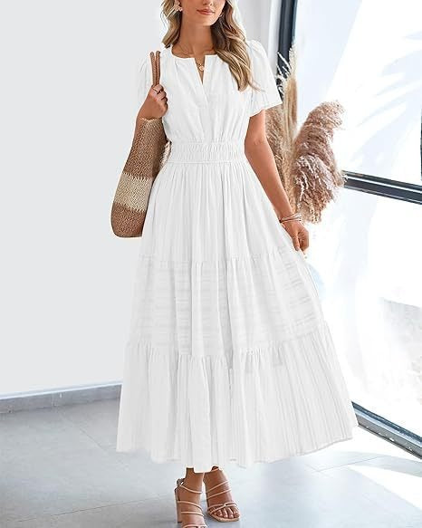 Short-Sleeve Spring/Summer  Dress