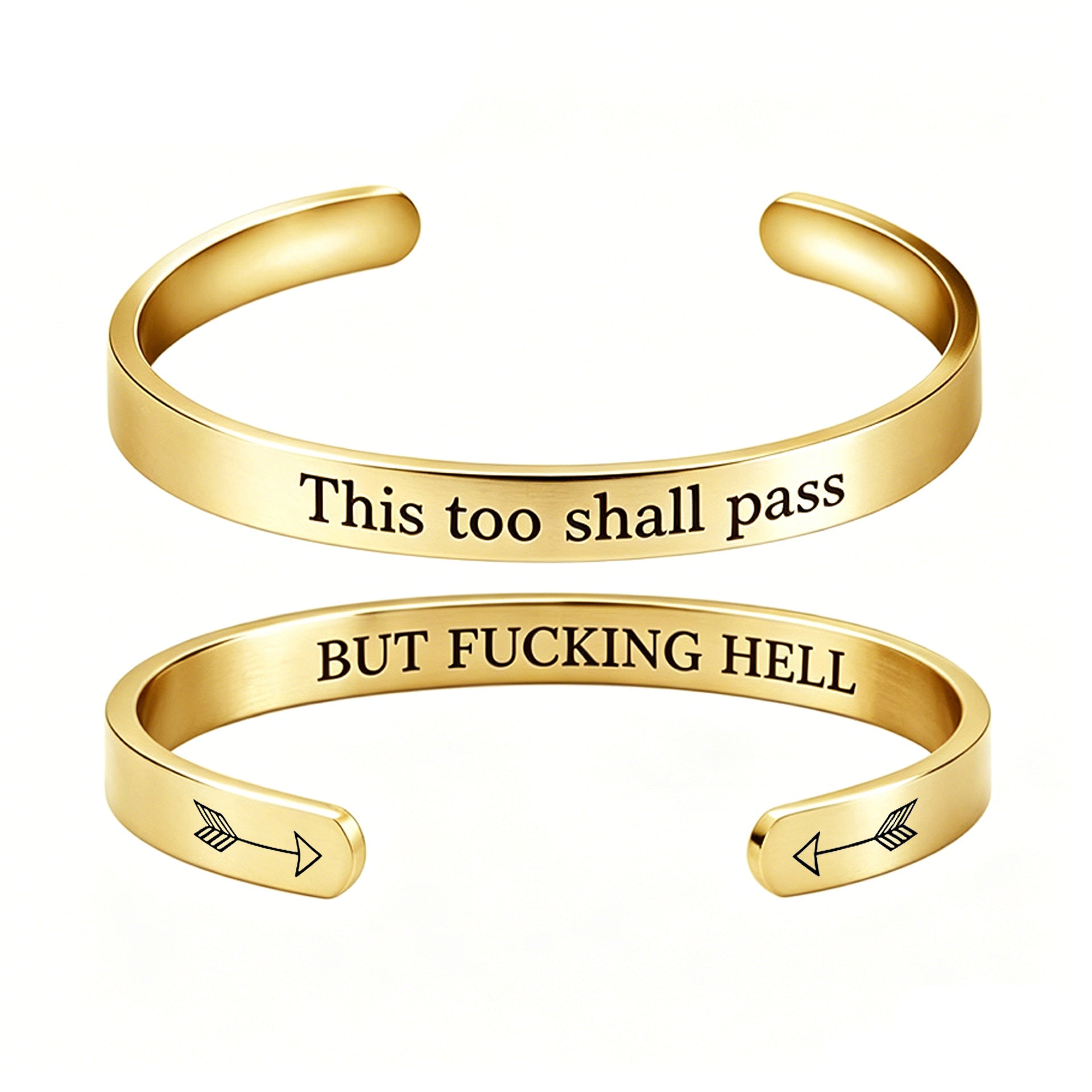 Adjustable C-Shape Stainless Steel Bracelet| Sizhub