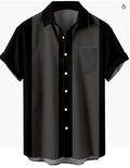 2026 Ice Silk Breathable Men's Short-Sleeved Shirt, Light Business Casual, Versatile, Loose Fit, Slimming Shirt, Available in Multiple Colors
