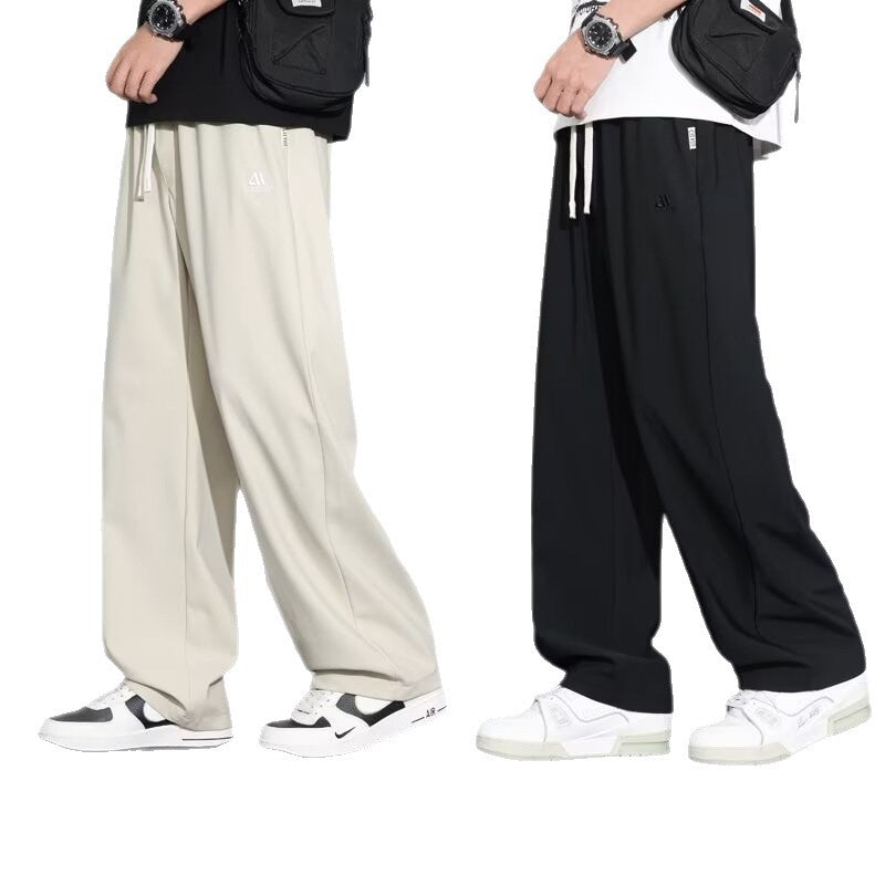 Ice Silk Curved Knife Pants for Men